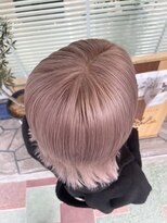 オリビアヘアー(OLIVIA HAIR) ミルクティーピンク