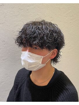 バース バイ ハピネス(BIRTH by happiness) 波巻きパーマ波巻きスパイラルウルフマッシュ