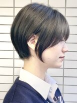 ジェムヘアスタジオ 湘南平塚南口店(Gem Hair Studio) Gem Hair Studio 姉崎　黒髪でもかわいいショートボブ