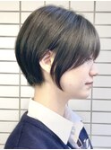 Gem Hair Studio 姉崎 黒髪でもかわいいショートボブ