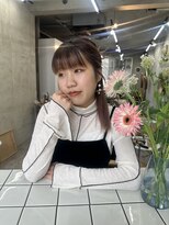 ヘアセット/ハーフアップ/パーティーヘア/お呼ばれヘア/恵比寿/