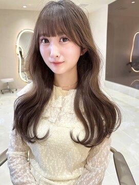 サイン 渋谷(SIGN) ザクザクレイヤーカット巻き方簡単ロング韓国アイドル表参道渋谷