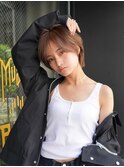【GEEKS渋谷】大人ショートボブ/夏カラー/20代30代/メンズライク