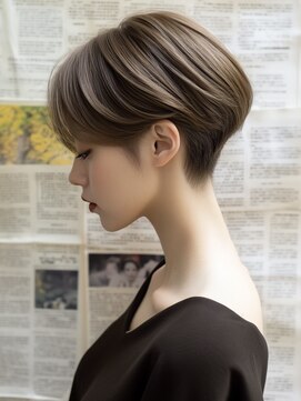 アルトリスト(Altruist Aging×HAIR&SPA) ★ダークアッシュ大人ガーリーボブ着物似合わせカット/髪質改善