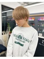 ジエクト アイロ 江坂駅前店(The Ect ilo)&nbsp;メンズカット　ハイトーンカラー　ウルフマッシュ