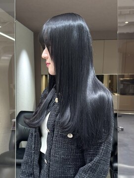 メゾンマイル 恵比寿(maison mile) グレージュカラー/髪質改善/暗髪/レイヤーカット[恵比寿駅]