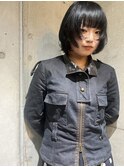 黒髪レイヤー