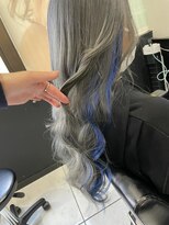 ヘアーデザイン ジェルム(Hair Design germe)&nbsp;ダブルカラー×ポイントプルエクステ #しのだスペシャル