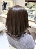 透明感カラー*艶髪*髪質改善トリートメント*シアーグレージュ
