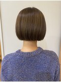 【morio成増/一戸】切りっぱなしストレートミニボブ