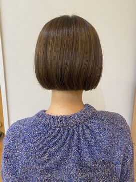 モリオ フロム ロンドン 成増店 【morio成増/一戸】切りっぱなしストレートミニボブ