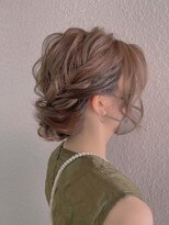 ヘアセットサロン アッシュ 神戸三宮(Ash)&nbsp;ふわふわアップ