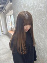 ゴーグッド(GO GOOD.)&nbsp;シフォンベージュ×ロングスタイル【しなの】