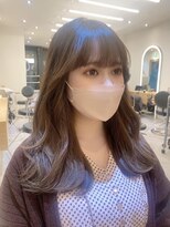 ジーナ 船橋(Zina) 髪質改善*ロングレイヤーグレーベージュ*美髪【Zina船橋】