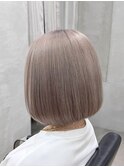 八王子ハイトーンボブショートヘアブリーチダブルカラー髪質改善