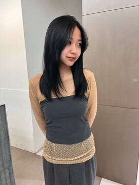 ローレンアオ(LOREN AO) くびれヘア/アプリコットオレンジ/夏のヘアアレンジ/矢場町