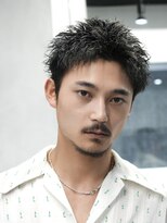 フィフス トウキョウ (fifth TOKYO)&nbsp;渋谷スパイキーパーマメンズカットオールバック30代