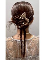 スタイル 横浜(STYLE)&nbsp;結婚式お呼ばれタイト系カチモリ／ヘアセット/タイト/アレンジ