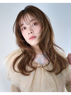 ロンドアンメゾン 原宿(Lond un Maison.) 暗めカラー/韓国風巻き/レイヤーカット/マロンベージュ/原宿