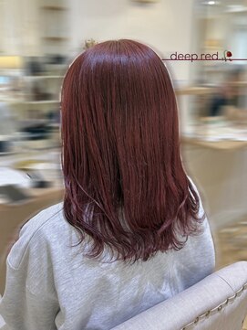 ルアナ ヘア アンド トリートメント(Luana) 大人っぽさといえばこれ！ディープレッド☆みれあ