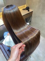 フラン(flan)&nbsp;ダメージを最小限に抑えた美髪ストレート