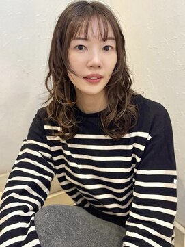 ハーティーモトヤワタ(hearty MOTOYAWATA) ミディアムパーマ