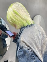 ソル 栄矢場町(SOL) レイヤーボブ/デザインカラー/エンドカラー