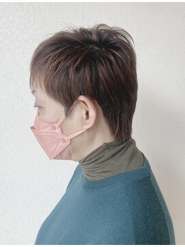 ナチュレライフスタイル(nature-life-style) 【髪質改善】ハイライトでグレイヘアをカバー！