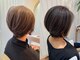 ミーサ(MYSA)の写真/毛先のボリューム感や、骨格の違いを見極めてカット！乾かすだけでまとまるから朝のセットも楽チン♪