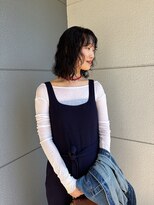 ヘアーアイストゥーレ(HAIR ICI TRE)&nbsp;ミディアムパーマ　レイヤーパーマ　ニュアンスパーマ　担当桜桃