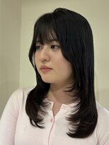 ジャム(Jam)&nbsp;韓国風レイヤーカット/レイヤーカット/セミロングレイヤー