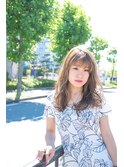 外国人風カラーでやわらかヘアー(^^)v