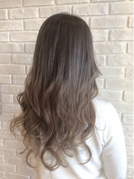 ヘアーブランド マイル(Hair Brand Mile) ラベンダーアッシュグラデーション