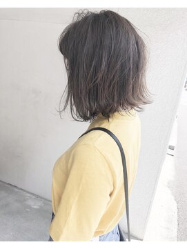 ヘアーアンドアトリエ マール(Hair&Atelier Marl) 【Marl】グレージュカラーの外ハネボブ♪