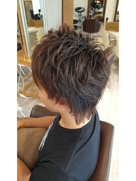 ウィービーパセリ atre川越店(WE BE PARSLEY) エッジを効かせたメンズショートスタイル　担当　SHO