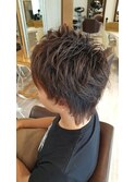 エッジを効かせたメンズショートスタイル 担当 SHO