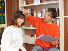 びゅーてぃーさろんHair物語の雰囲気（毛流れや髪質をしっかりチェック！リセッターカットで改善を☆）