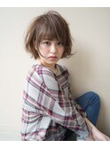 【THiRD】ふわっとワンサイドショート