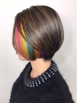 ヘアーアンドスパ フェリーチェ ミチ 野田屋町店(HAIR&SPA felice MICHI) インナーカラー