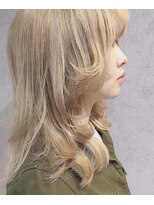 ヘアサロンエム 大宮東口(HAIR SALON M) 外ハネボブ/アッシュブラウン/ネオウルフ/デザインカラー