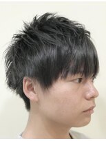 フィーリー ヘア デザイン 太田店(feAry)&nbsp;暗染めダークグレー　　シルバーカラー