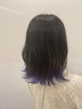 ヘアールームロッソ 白山店(HAIR ROOM ROSSO) グラデーション裾カラー