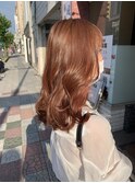 #オレンジブラウン#ボアップ