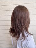 セミディ×ラベンダーベージュ