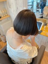 ジーナ 福岡千早(Zina)&nbsp;【Zina千早】ボブ/マロンベージュ/マッシュショート20代30代40代