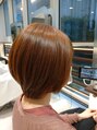 エムコーゾーヘアー(M KOZO hair)&nbsp;丸みを意識したボブ。
