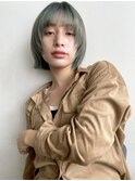 【green】ミントカラーボブ