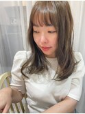 20代30代40代大人かわいいセミロング