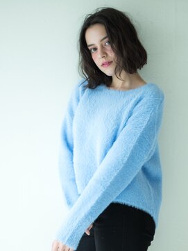 ティーシェル(TIECHEL) ミディアムウェーブボブ