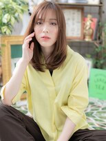 カバーヘア ブリス 川口(COVER HAIR bliss) バレイヤージュくせ毛風内巻きワンカールTa3川口20代30代40代